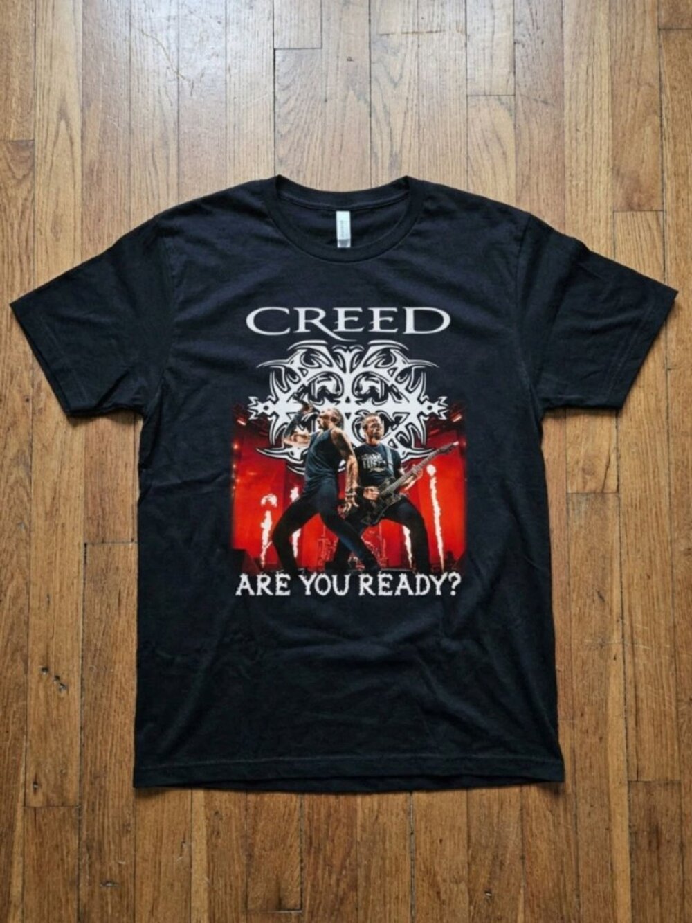 Creed Are You Ready Tour 2026 Rock Band T-Shirt Reprint